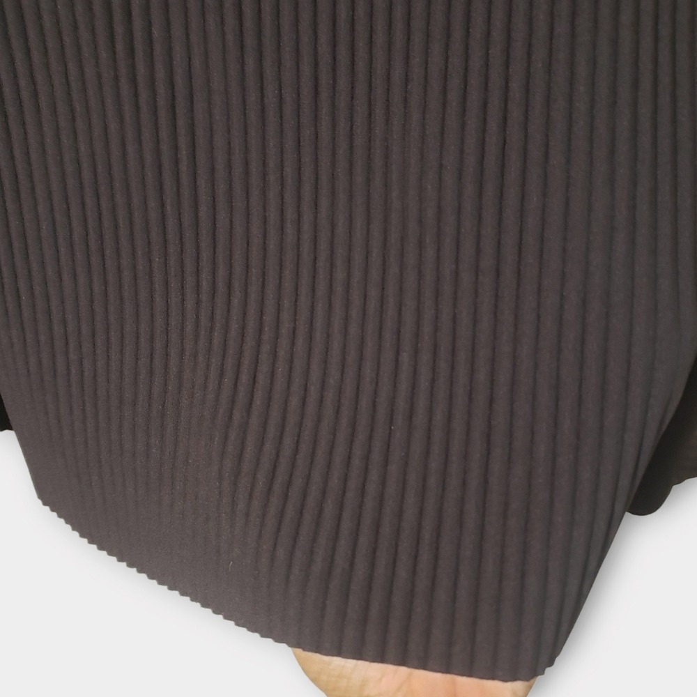 COS Womens Pleated Batwing Long Sleeve Oversized Boxy Top Dark Brown Small - Picture 4 of 12